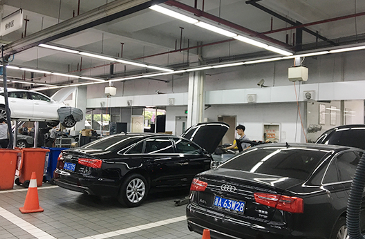 汽车4S店通风降温解决方案